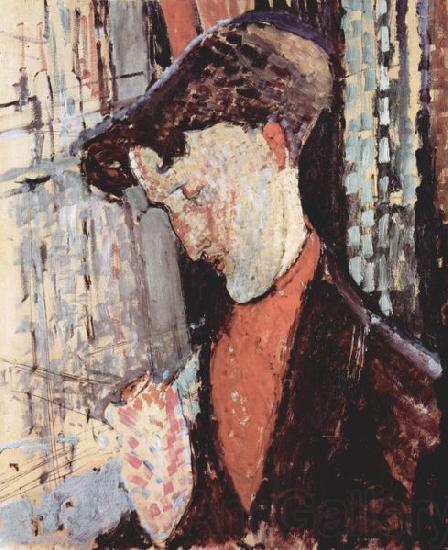 Amedeo Modigliani Portrat des Frank Burty Haviland Norge oil painting art